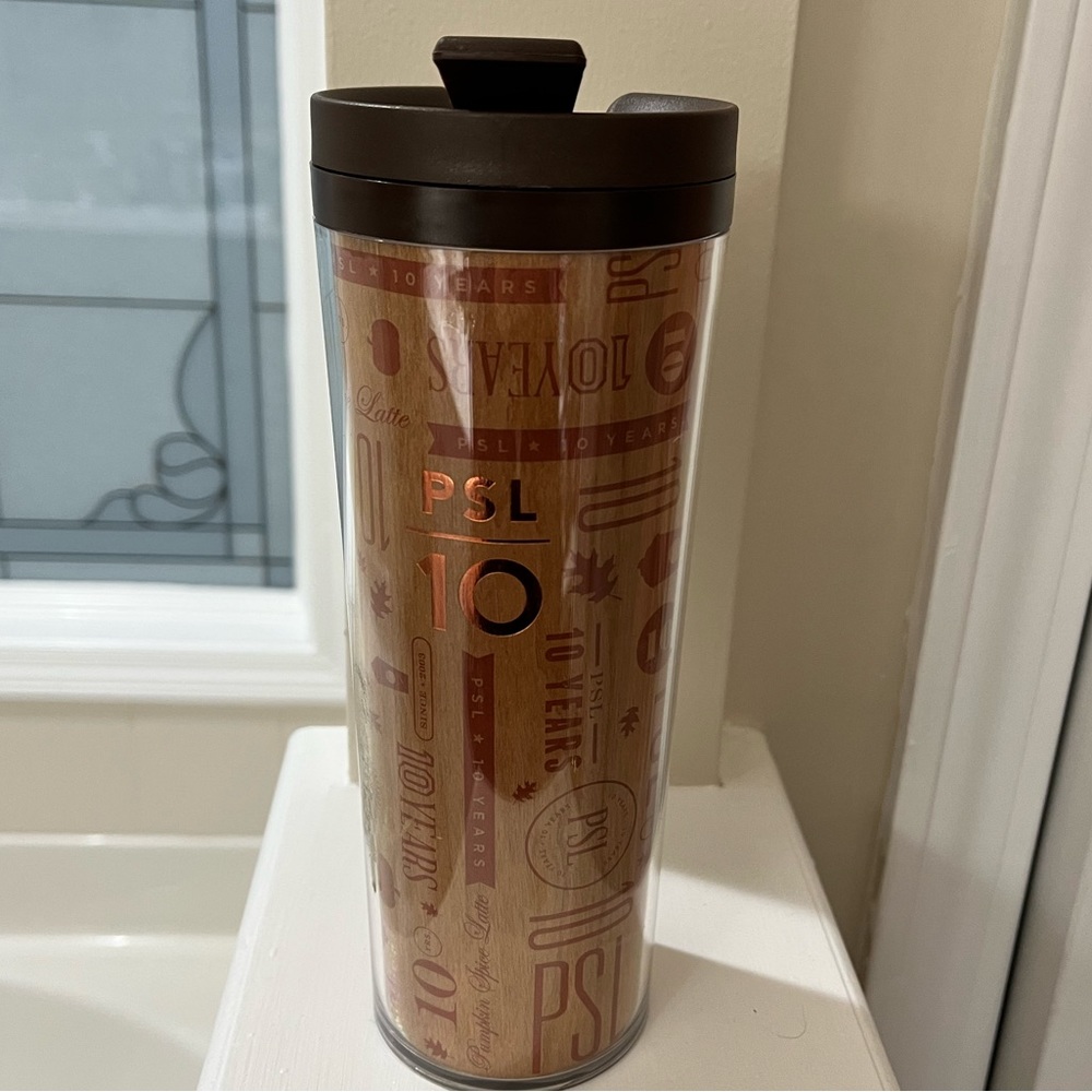 Starbucks PSL 10 Year Anniversary Tumbler 2013